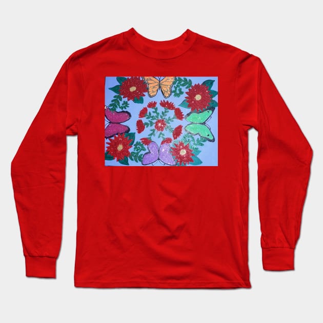 Christmas Joy Long Sleeve T-Shirt by Oregon333